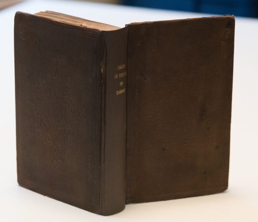 Darwin: "Origin of Species" First American Edition