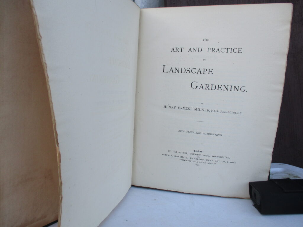 Art and Practice of Landscape Gardening