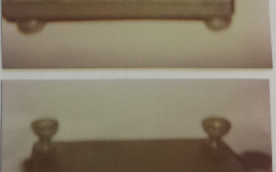 Boston 17th Century Antique Pewter Inkwell / Inkstand